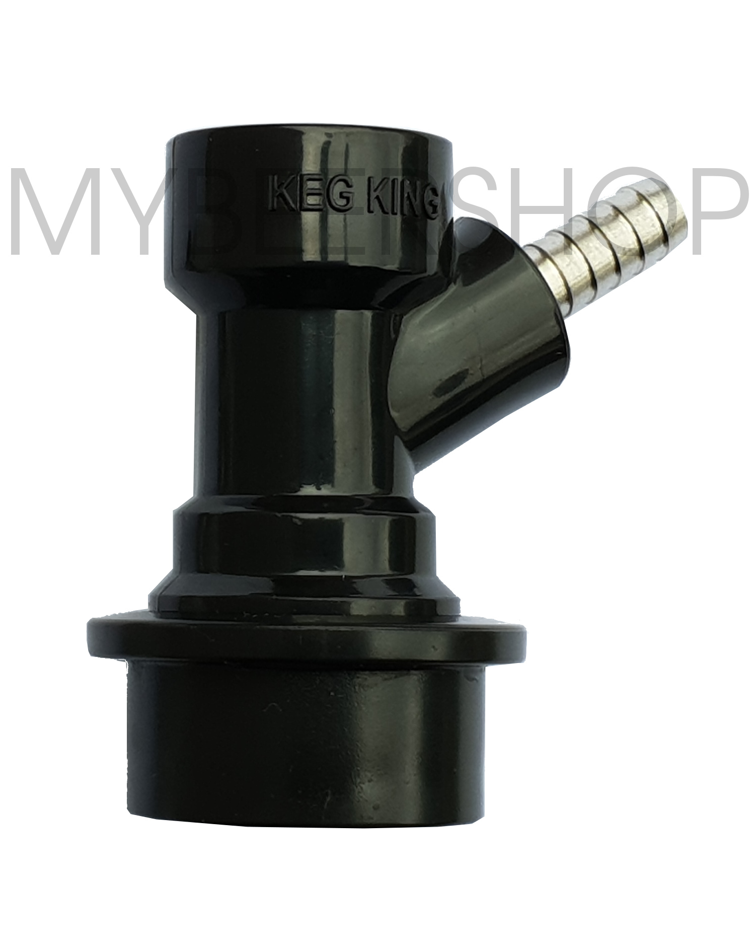 KEG KING BLACK LIQUID 6mm BALL LOCK KEG DISCONNECT - Click Image to Close